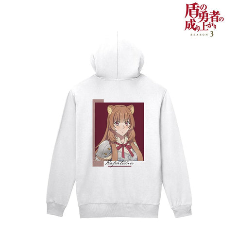 『盾の勇者の成り上がり Season 3』ラフタリア バックプリントジップパーカーメンズ【202510再販】